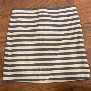 J. Crew Woman’s Size 2 Striped Skirt NWT